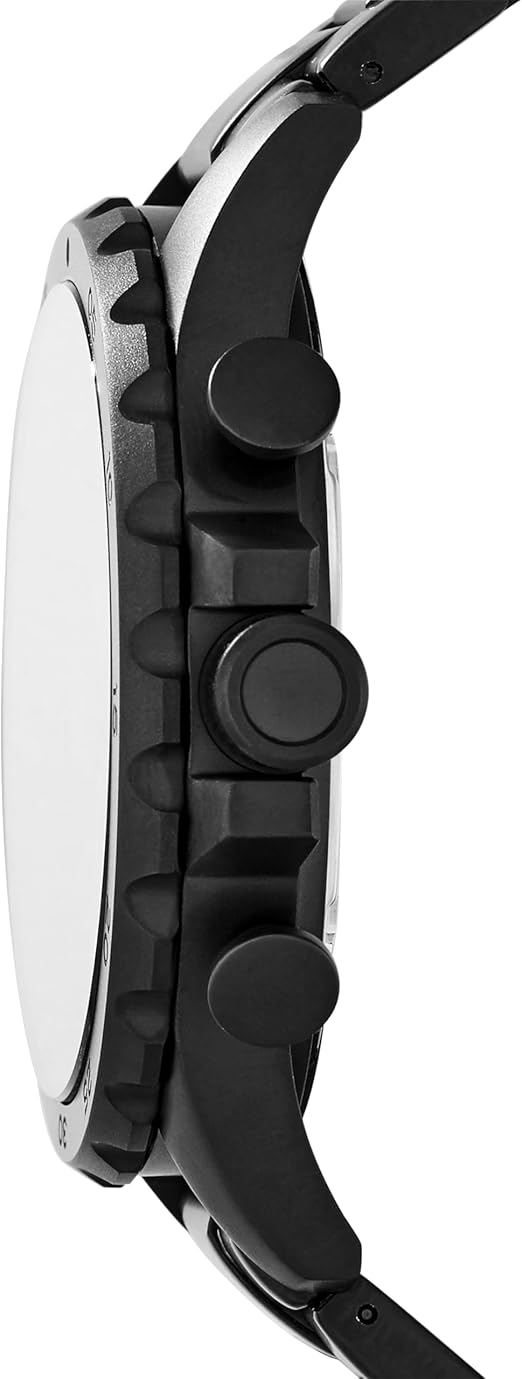 Fossil Men's Nate Quartz Stainless Steel Chronograph Watch - Image 2