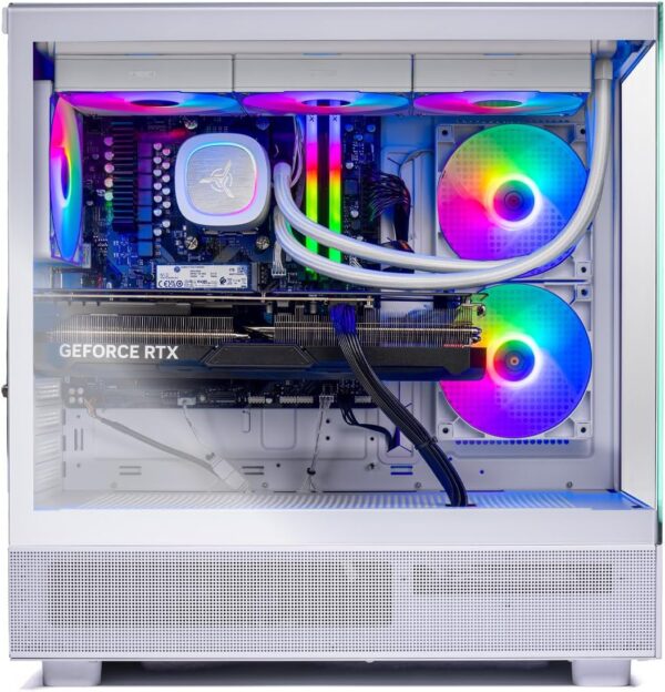 Skytech Gaming PC Desktop – Intel Core i7 12700F 2.1 GHz, NVIDIA RTX 4070 Ti, 1TB NVME SSD, 16GB DDR4 RAM 3200, 750W Gold PSU, 360mm AIO, 11AC Wi-Fi, Windows 11 Home 64-bit,Black - Image 4